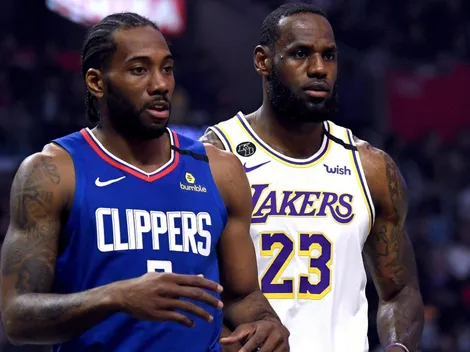 LeBron James reacciona a la lesión de Kawhi Leonard