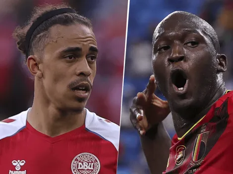 Dinamarca 1 vs. Bélgica 2 por la fecha 2 del Grupo B de la Eurocopa