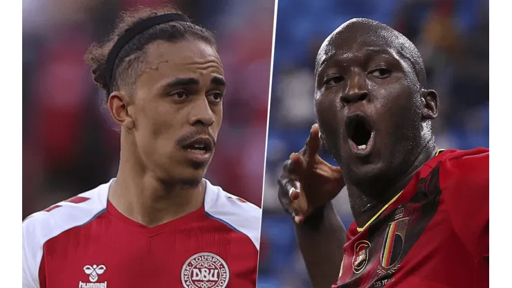 Dinamarca vs. Bélgica (Fotos: Getty Images)