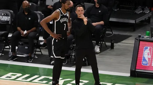 Kevin Durant y Steve Nash (Foto: Getty)