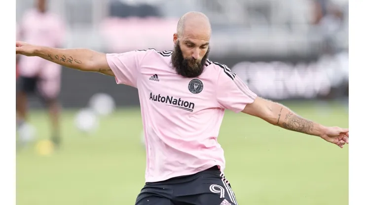 Gonzalo Higuaín, delantero de Inter Miami