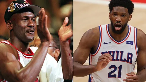 Michael Jordan y Joel Embiid