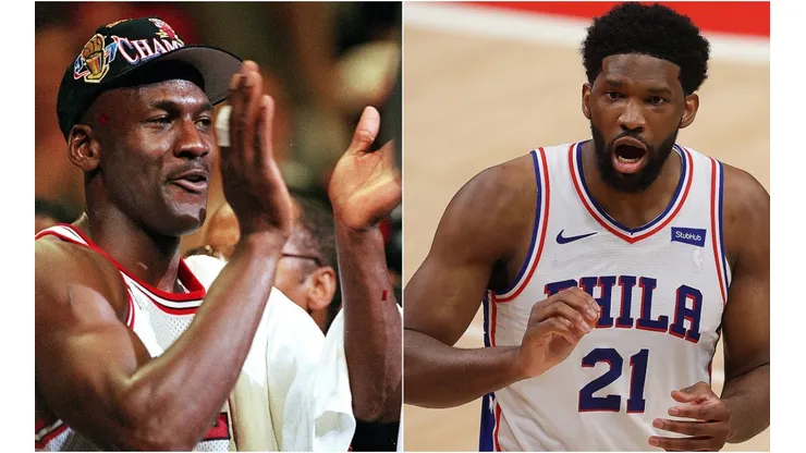 Michael Jordan y Joel Embiid