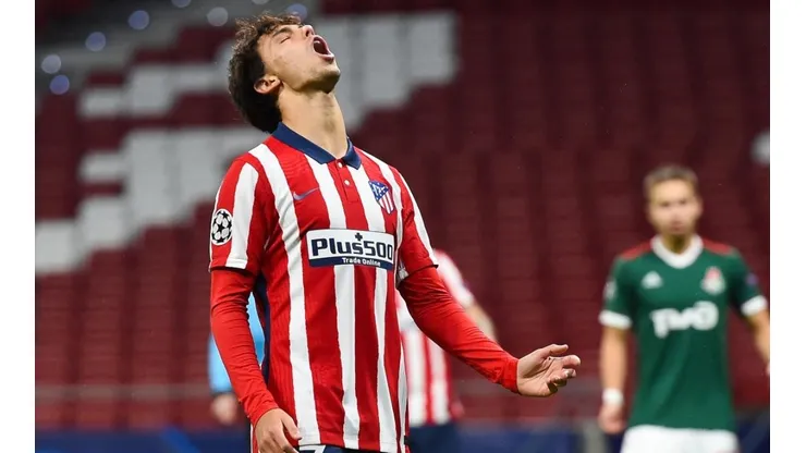 Joao Félix durante un encuentro con Atlético de Madrid.