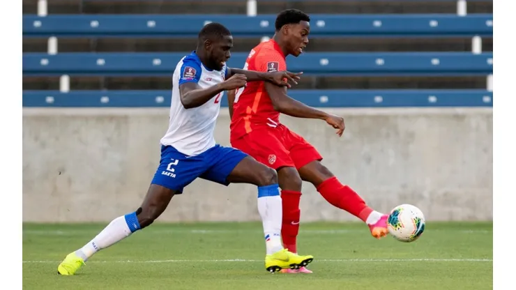 El partido cambió tras el autogol de los centroamericanos (@@CanadaSoccerEN)