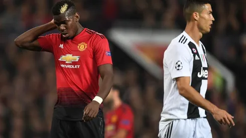 Paul Pogba y Cristiano Ronaldo.