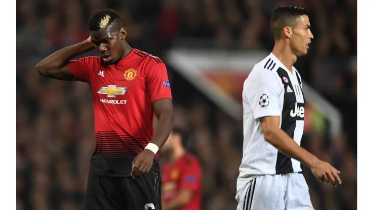 Paul Pogba y Cristiano Ronaldo.