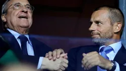 Florentino Pérez y Aleksander Ceferin.