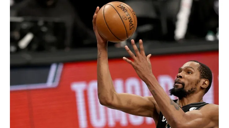 Kevin Durant tuvo una noche histórica.