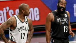 P.J. Tucker y James Harden