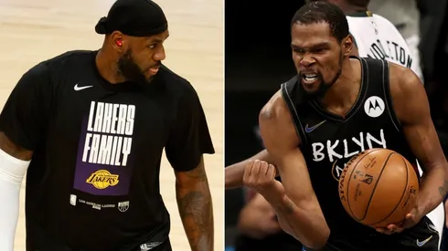 LeBron James y Kevin Durant