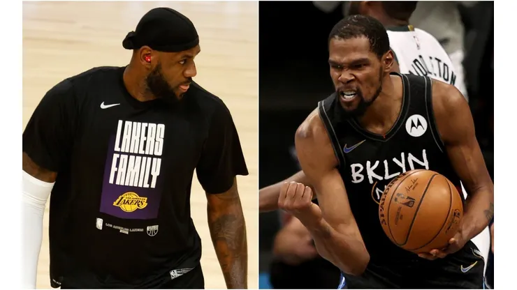 LeBron James y Kevin Durant