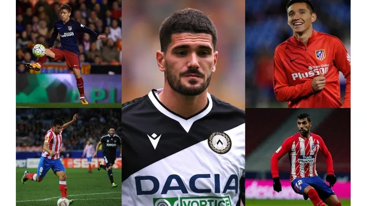 Vietto, Salvio, Kranevitter y Augusto Fernández, algunos de los argentinos que no triunfaron con el Cholo en Madrid.