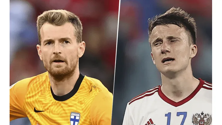 Finlandia se mide con Rusia en el primer partido de la segunda fecha de la Euro 2020 (Fotos: Getty)