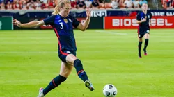 Samantha Mewis de la Selección femenina de Estados Unidos (Getty).