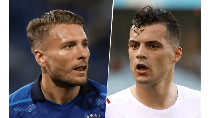 Italia vs Suiza por la segunda fecha de la Eurocopa (Foto: Getty Images)