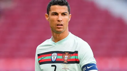 Cristiano Ronaldo durante un encuentro con Portugal.