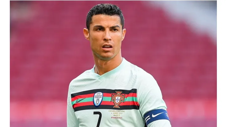 Cristiano Ronaldo durante un encuentro con Portugal.