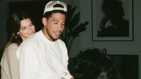 Kendall Jenner y Devin Booker (Foto: @kendalljenner)