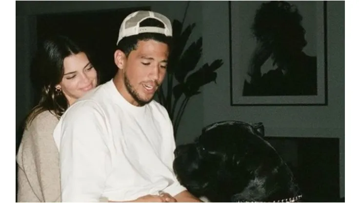 Kendall Jenner y Devin Booker (Foto: @kendalljenner)