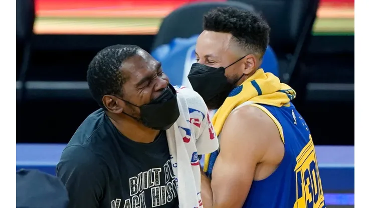 Kevin Durant y Stephen Curry