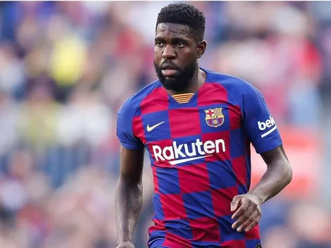 Umtiti, en guerra con Barcelona