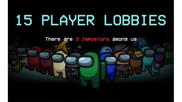 Among Us tendrá salas para hasta 15 jugadores en su actualización de junio