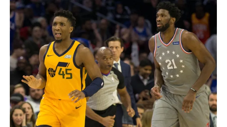 Donovan Mitchell y Joel Embiid lideran a sus equipos.