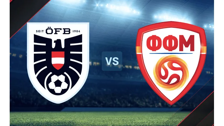 Austria vs. Macedonia por la Eurocopa