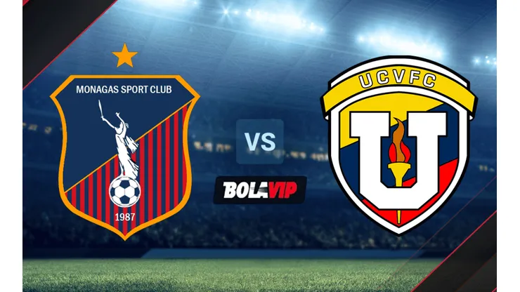 Monagas y Universidad Central jugarán por la Fecha 9 del Grupo C de la Liga FUTVE este domingo 13 de junio