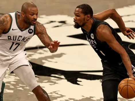 Seguridad de los Brooklyn Nets fue vetado por su actuación en el forcejeo entre Durant y Tucker