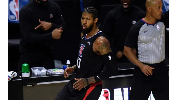 Paul George aportó 31 puntos para Los Angeles (Getty Images)