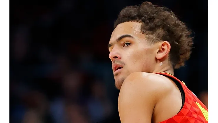 Trae Young ha cargado con la ofensiva de Atlanta (Getty Images)