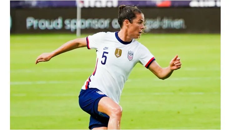 Kelley O'Hara #5 de la Selección femenina de Estados Unidos (Getty).