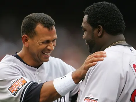 Video: la reacción de David Ortiz cuando A-Rod lo intentó hacer de los Yankees