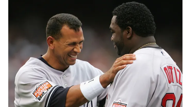 Alex Rodríguez y David Ortiz
