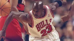 Michael Jordan con el número 23