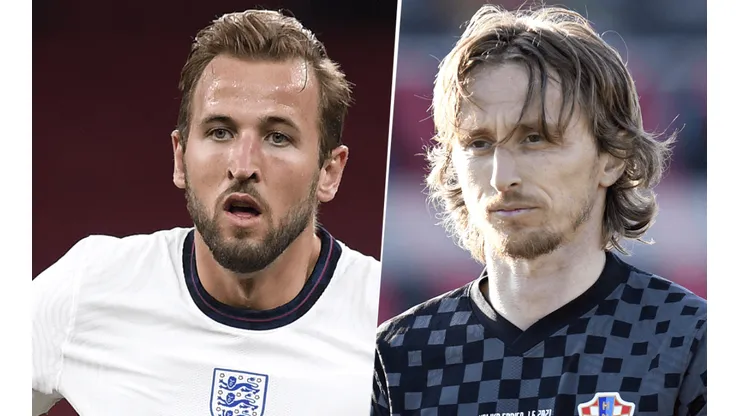 Inglaterra vs. Croacia por la Eurocopa (Foto: Getty Images).