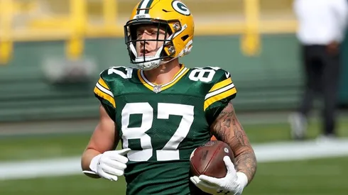 Jace Sternberger tampoco recibirá su sueldo por lo que dure la sanción (Getty Images)