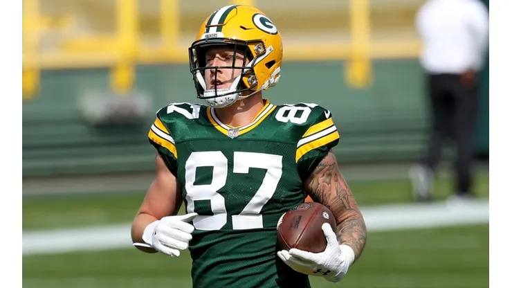 Jace Sternberger tampoco recibirá su sueldo por lo que dure la sanción (Getty Images)