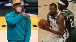 LeBron James y Kevin Durant