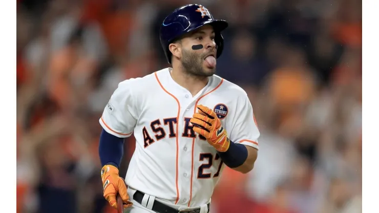 José Altuve llegó a 11 cuadrangulares esta temporada (Getty Images)