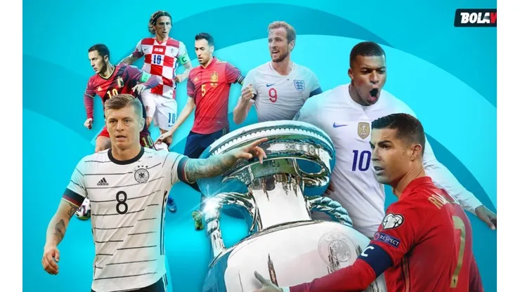 Principales figuras de la Eurocopa 2020.