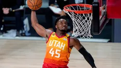 Donovan Mitchell volvió a ser la figura ofensiva de Utah (Getty Images)