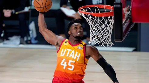 Donovan Mitchell volvió a ser la figura ofensiva de Utah (Getty Images)