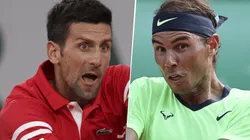 Novak Djokovic vs. Rafael Nadal por el Roland Garros (Foto: Getty Images).