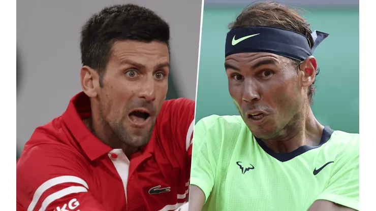 Novak Djokovic vs. Rafael Nadal por el Roland Garros (Foto: Getty Images).