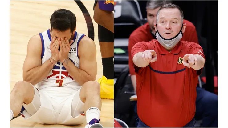 Facundo Campazzo y Michael Malone