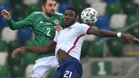 Daryl Dike, autor del segundo gol para USMNT.