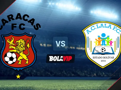 Qué canal transmite Caracas vs. Lala FC por la Liga FUTVE de Venezuela EN VIVO: fecha, hora y canal de TV